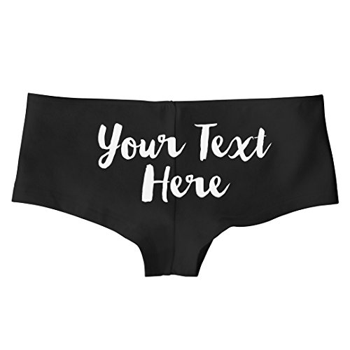 Customized GirlCustom Brush Script Underwear: Low-Rise Underwear