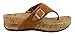 Vionic Women's, Marbella Thong Sandal Caramel 8