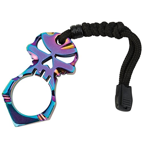 Black Legion Skull Kubaton Point Rainbow,2.75x1.5in BV297