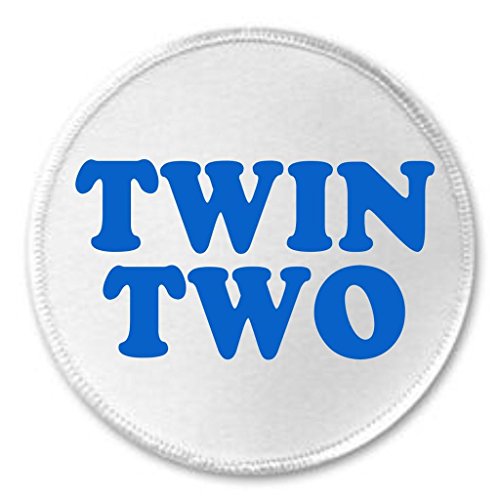 A&T Designs - Twin Two (blue) 3" Sew On Patch Baby Boy