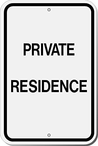 Amazon Com Private Residence Sign Funny Decorative Yard Signs