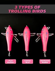 BLUEWING 18" Upgraded Fishing Spreader Bar Port