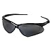 Jackson Safety V30 Nemesis Safety Glasses (25688), Smoke Mirror with Black Frame, 3-pack