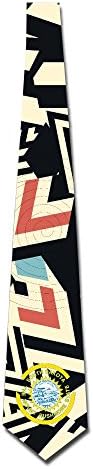 South Dakota Men Printing Tie Necktie,Great For Groom