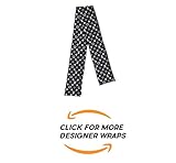 Slippery Apparel | Designer Head Scarf Fashion Durags LV Supreme Ape & More - (Black LV)