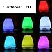 Komost 100ml Ultrasonic Aromatherapy Essential Oil Diffuser, Cool Aroma Mist Air Humidifier with Adjustable Mist Mode, 7 Color LED Lights, Waterless Auto Shut-off for Home Bedroom Baby Room, Office