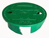 Underhill VL-6 VersaLid 6" to 7" Universal Sprinkler Valve Box Lid - Green