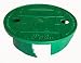 Underhill VL-6 VersaLid 6" to 7" Universal Sprinkler Valve Box Lid - Green