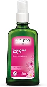 Weleda Organic Wild Rose Body Oil 100ml - Hydrating Nourishing Vegan
