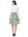 GRACE KARIN Short Retro Skirt for Women Floral Print Size XL CL6294-6