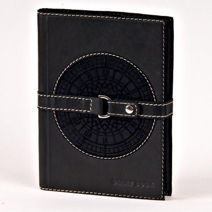 A5 - WIDDER - Leder NOTIZBUCH/TAGEBUCH/BUCHUMSCHLAG - hochwertige Handarbeit Made in Europe - 240 Seiten - Braun - liniert
