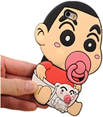 Amazon Iphone5 5s Se Iphone6 6s Iphone6plus 6splus用 キャラクター ドラえもん クレヨンしんちゃん デザイン 保護ケース スマホケース おしゃぶり シリカゲル Iphone6plus 6splus クレヨンしんちゃん ケース カバー 通販