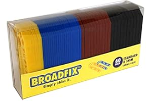 Broadfix Shim Flat Plastic 60PK