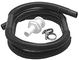 Shoreline Marine Bilge Pump Plumbing Kit with 3/4 Inch X 5 Feet Hose