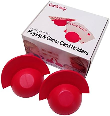CardCady- Small, Hands Free Playing Card Holder- Set of 2
