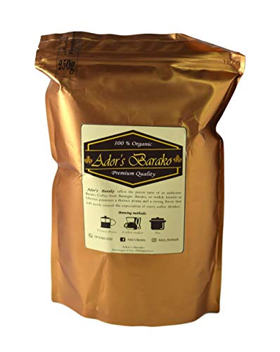 Philippine Coffee - Ador's Barako Authentic Batangas Specialty GROUND Coffee 250 grams