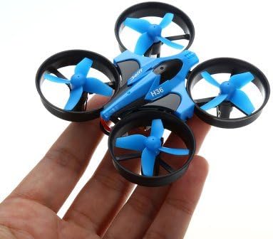 JJRC H36 Headless Mode 360° Flips One Key Return Mini Nano RC Quadcopter RTF Mode 2 Blue