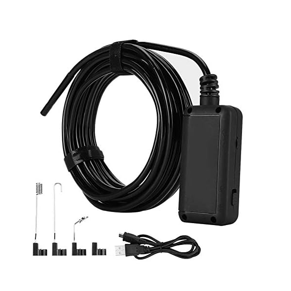 Socobeta WiFi Network Borescope Inspection Endoskopkamera IP67 Weitwinkel-6-LEDs für Smartphones mit APP-Steuerung(2m… – Bild 5