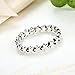 BAMOER 925 Sterling Silver Star Trail Ladies Nice Stacking Engagement Ring for Women Teen Girls Promise Ring Size 6-9 (8)