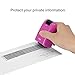 Plus Guard Your ID Roller Stamp, Pink