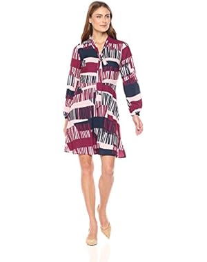 Women's Tie Neck Dress