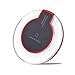 Wireless Charger, OWIKAR® Ultra-Slim QI Wireless Charging Pad for Samsung Galaxy S7/S7 Edge/S6/S6 Edge/S6 Edge Plus/S6 Active/Note 5, Nexus 4/5/6, Nokia Lumia 920, LG Optimus Vu2, HTC 8X (Black)