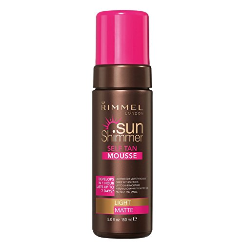 Rimmel London Sun Shimmer Self Tan Mousse - Medium Matte 150ml