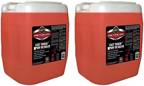 Meguiar Detailer 5 Gallon Multisurface Last Touch Spray Car Detailer (2 Pack)