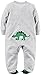 Carter's Baby Boys Interlock 115g223, Heather, 6M