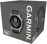 Garmin fēnix 7 Multisport GPS Watch Silver Graphite Band view 12