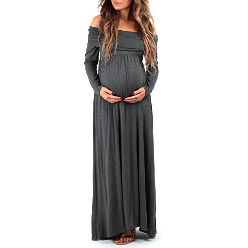 Women s cowl neck and over the shoulder ruched maternity and nurs…