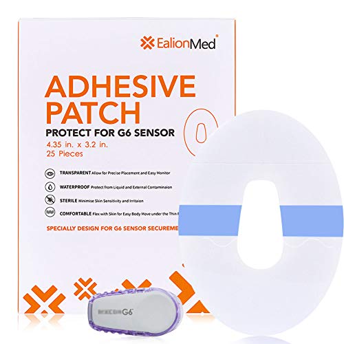Adhesive Patch for G6 Sensor, Medical Grade Adhesive G6 Tape, 25