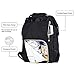 Diaper Bag Backpack Multifunction Travel Backpack Maternity Baby Nappy Changing Bags for Mom/Dad with Baby Care,Large Capacity,Waterproof,Stroller Straps and Stylish (Black)