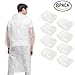 JTENG Emergency Rain Poncho 8 Packs Disposable Assorted Unisex Emergency Rain Poncho Waterproof Reusable Rain Coats with Hoods - Perfect for Festivals, Camping & Theme Parks