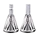 ANPHSIN 2 Pack Deburring External Chamfer Tool Stainless Steel Deburring Drill Bit Remove Burr Tool Sliver for 8-32 Bolts