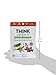 Think Jerky - Turkey Jerky, 100% Free-Range, Healthy Low-Calorie Snack, Low Carb Snack, Thanksgiving, 7.5 Oz (Pack of 5)