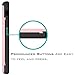 iPhone 7 Plus Card Case, SKINU iPhone 7 Plus Case with Dual Layer Wallet Design and Card Slot Holder Mirror For iPhone 7 Plus 2016 - Metal Slate