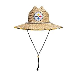 FOCO unisex adult Nfl Team Logo Floral Sun Straw