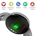 COSVII Smart Watch Waterproof, Bluetooth Fitness Tracker with Heart Rate Monitor, Sleep Monitor, Step& Calories Tracker, Alarm Clock, Call/SNS/SMS Reminder, Compatible with Android and iOS (White)