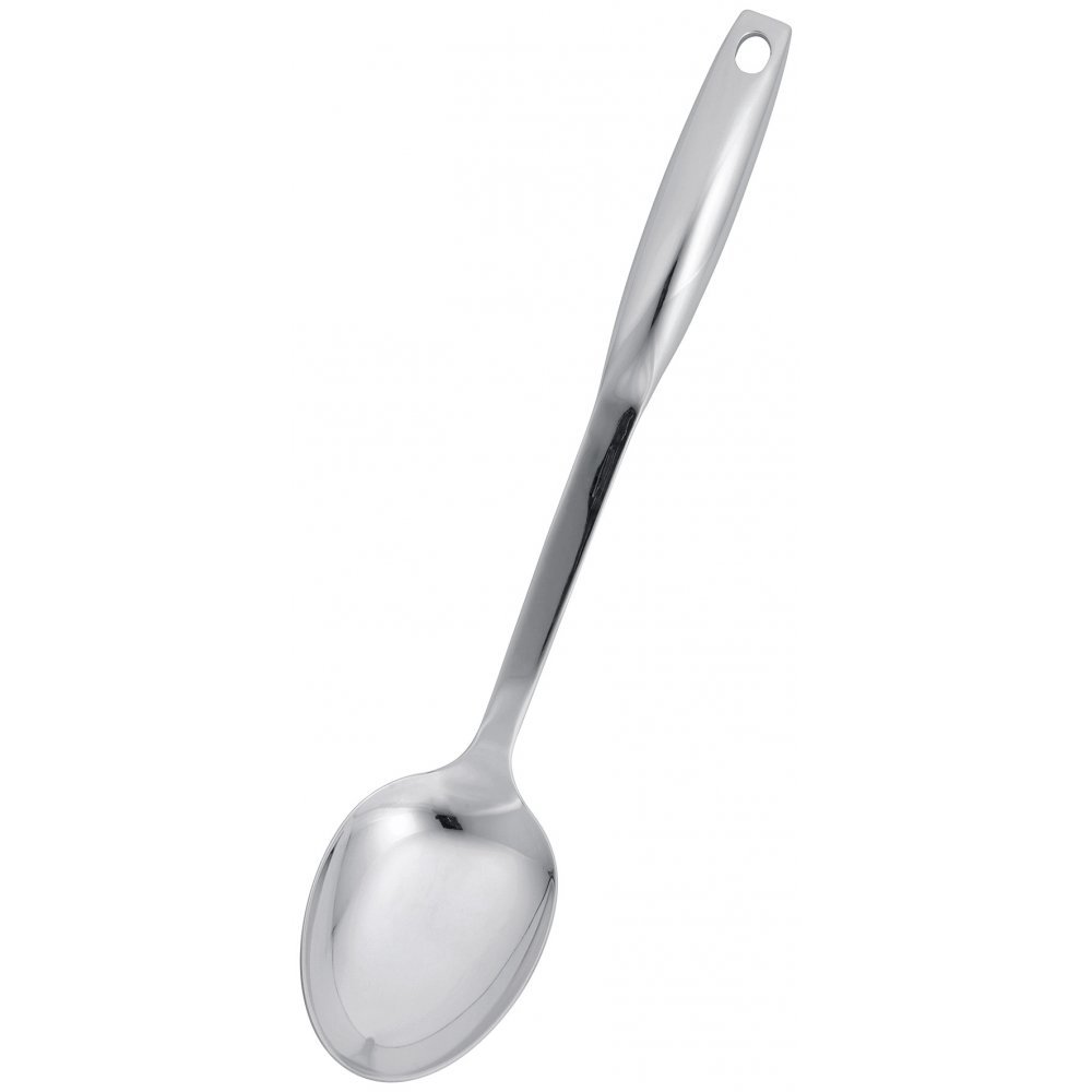 Stellar Premium Kitchen Tools, Solid Spoon, Stainless Steel
