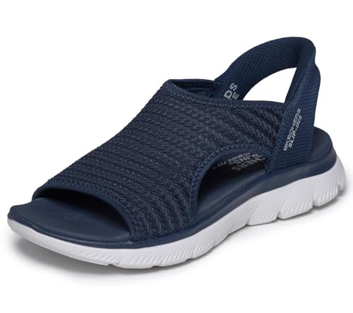 Skechers Women's Summits-Sweetly Evolved Sport Sandal, Navy, 8.5 - Used condition - CA$95.52