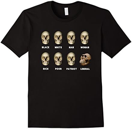 Men's Skulls of Modern America Medium Black