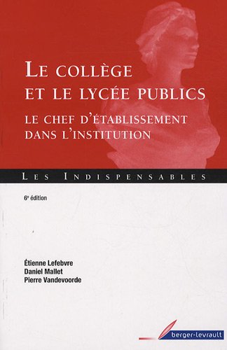 Le  collège et le lycée publics