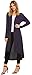 POGTMM Women's Long Open Front Drape Lightweight Maix Long Sleeve Cardigan Sweater (US XXL(20-22), Purple)