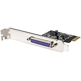 StarTech.com 1 Port PCI Express Dual Profile Parallel Adapter Card -  SPP/EPP/ECP - 2x DB25 IEEE 1284 PCIe Parallel Card