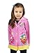 Shopkins Girls Pink Raincoat - Size 6