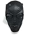 CS Protective Mask Halloween Airsoft Paintball Full Face Skull Skeleton Mask (Black)
