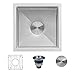 Ruvati 13 x 15 inch Undermount Bar Prep Tight Raduis 16 Gauge Kitchen Sink Stainless Steel Single Bowl - RVH7013