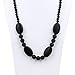 Bumkins Nixi Ellisse Silicone Teething Necklace, Black