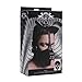 Master Series Pup Puppy Play Hood and Breathable Ball Gag, 0.67 Pound, Black